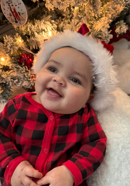 Amelia smiling