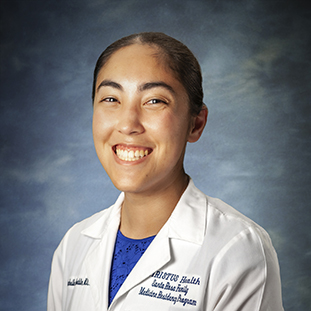 A headshot of Rachelle Hamblin