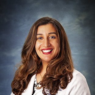 A headshot of Sandra George